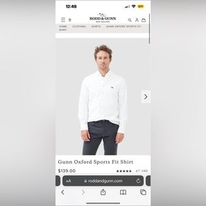 rodd and gunn men’s dress shirts 3xl. price is for all three